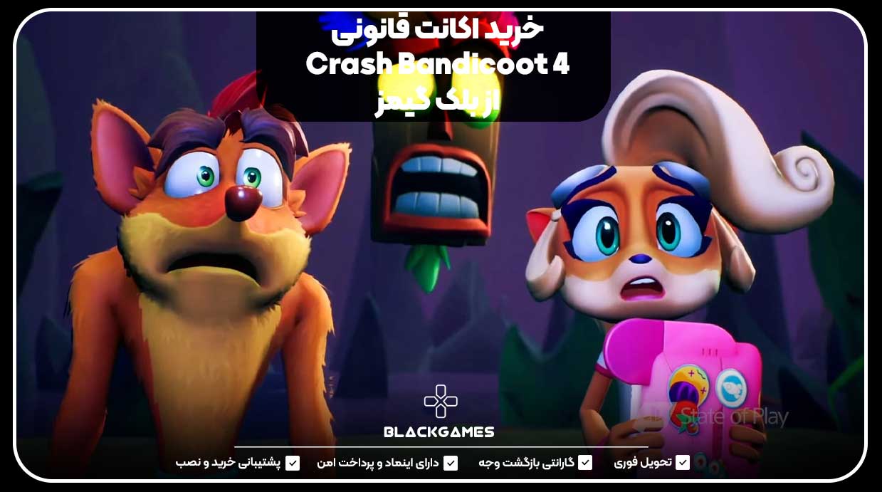 خرید اکانت قانونی Crash Bandicoot 4 از بلک گیمز