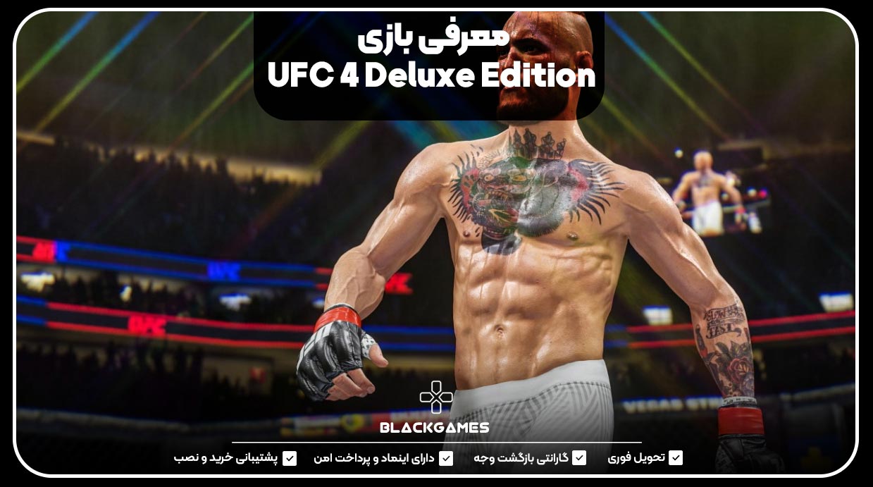 معرفی بازی UFC 4 Deluxe Edition