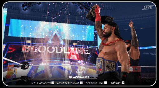 اکانت ظرفیتی WWE 2K23