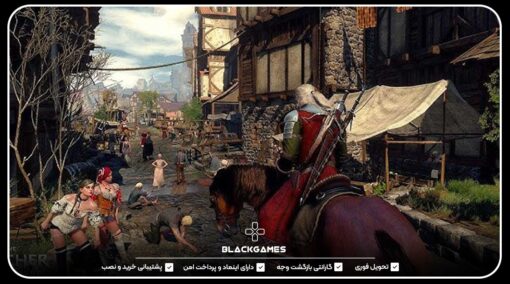 اکانت قانونی Witcher 3 wild hunt