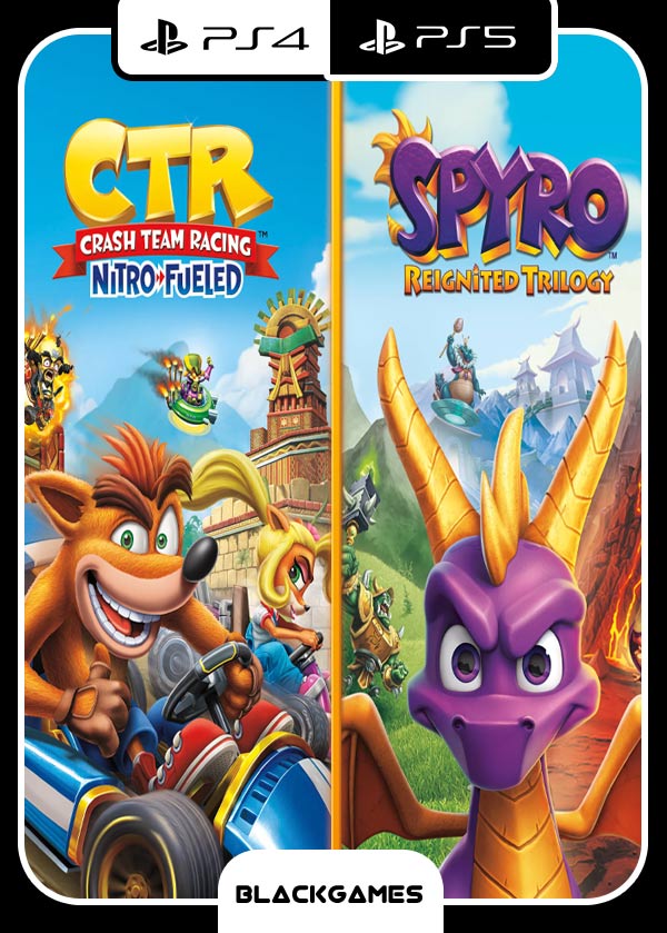 اکانت قانونی Crash™ Team Racing Nitro-Fueled + Spyro Game Bundle