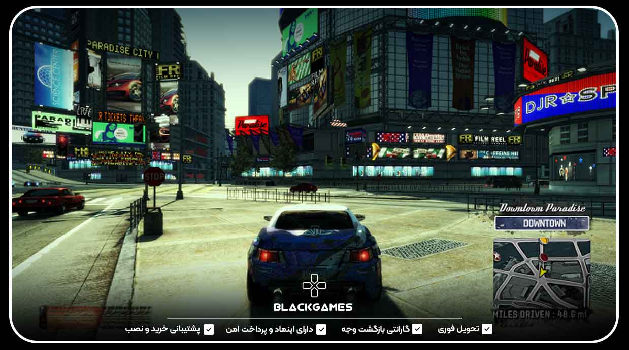 10. بازی Burnout Paradise Remastered