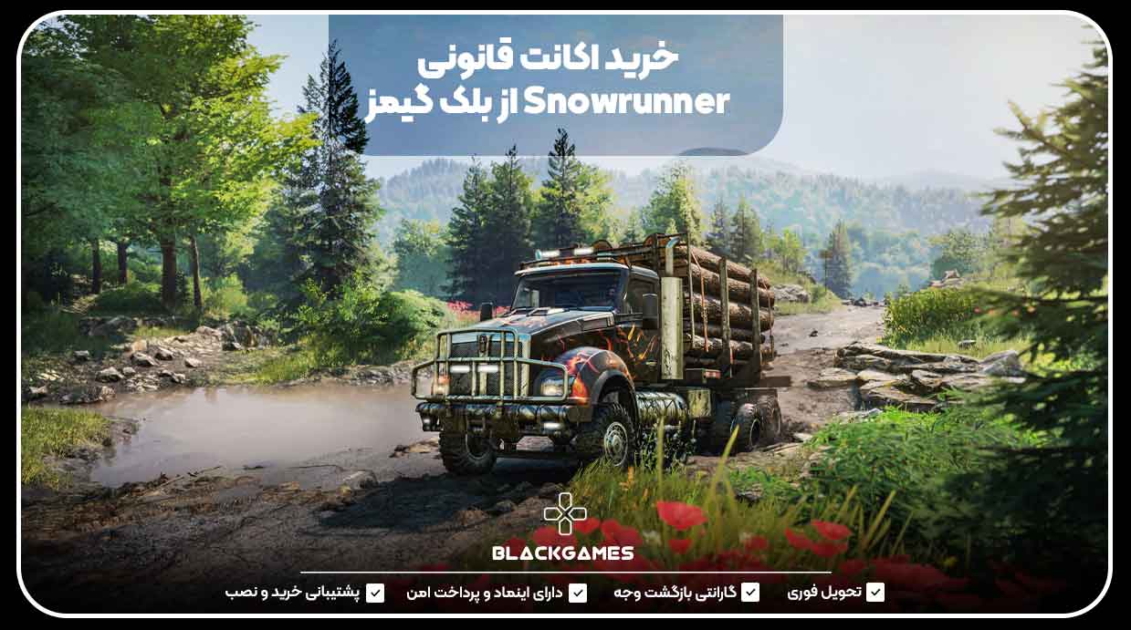 خرید اکانت قانونی Snowrunner از بلک گیمز