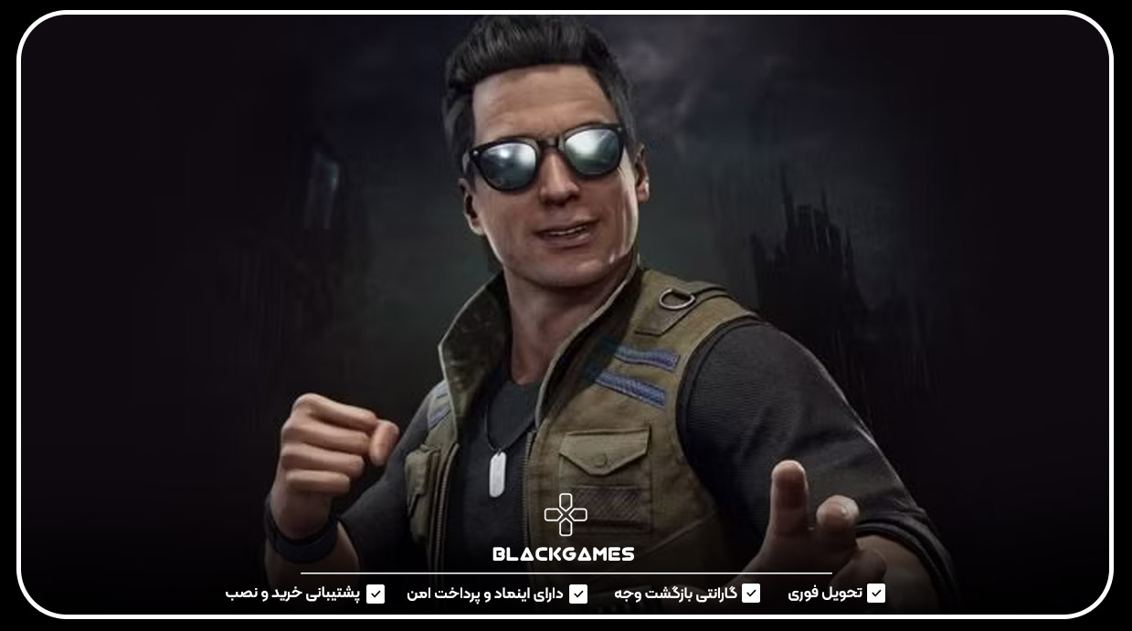 11. شخصیت  Johnny Cage